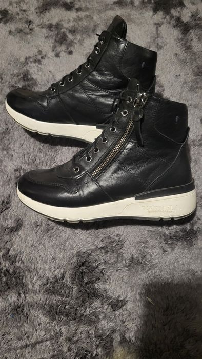 Botki czarne skóra Carmela 38