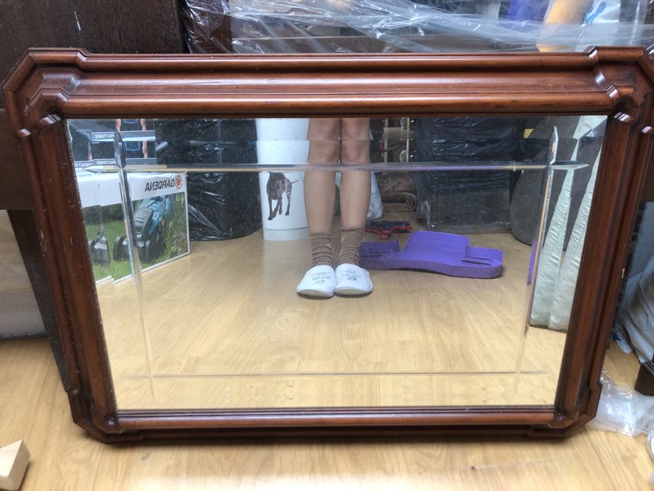 Epelho antigo em madeira