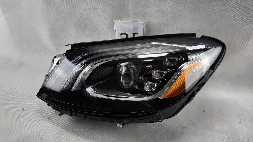mercedes s 222 lift w222 full led multibeam lewy reflektor lampa usa