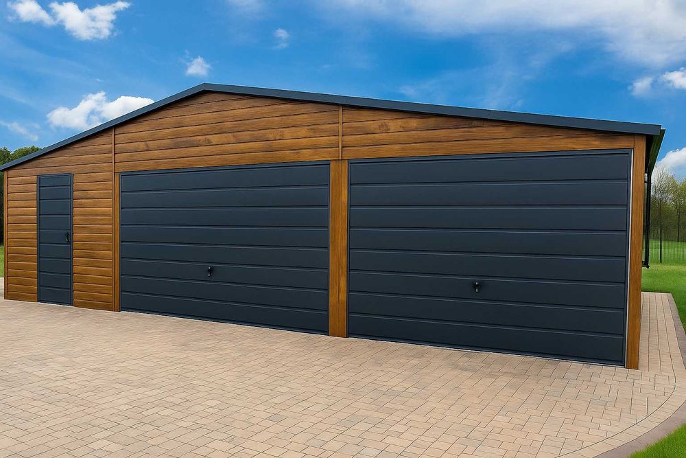 Garaż blaszany blaszak wiata schowek magazyn 6x6 6x5 4x6