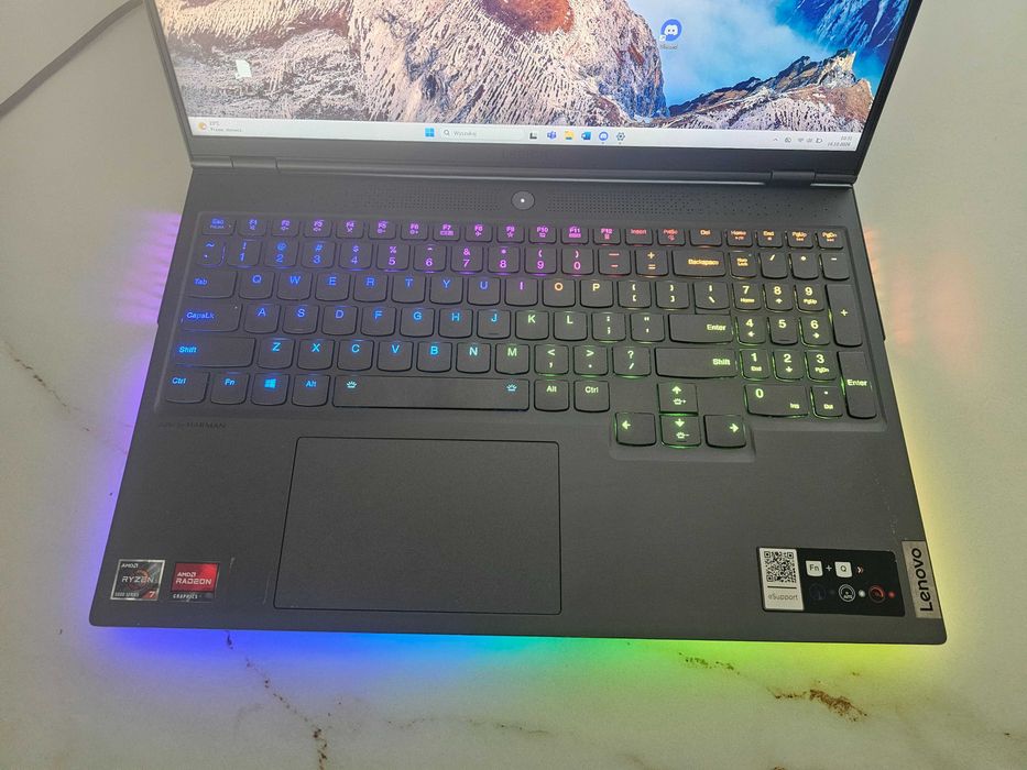 Lenovo Legion 7 | RTX 3060 130W | Ryzen 7 5800H | 32GB RAM | SSD 2,5TB