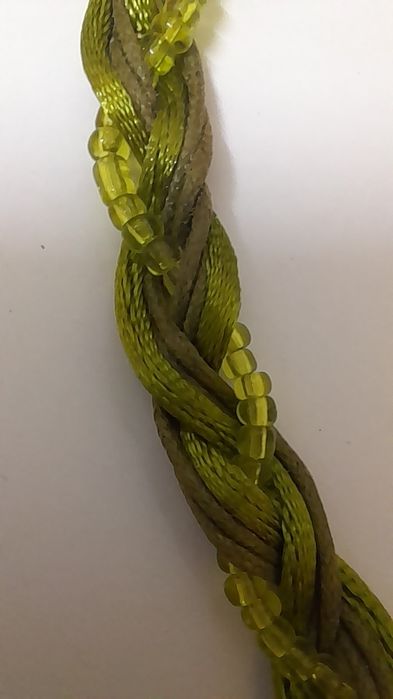 Conjunto vintage de colar e brincos - Bom estado