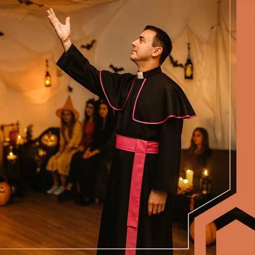 Strój biskupa XL/XXL Kostium na Bal Przebranie Halloween
