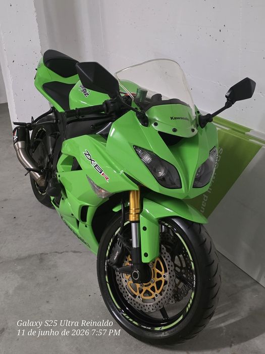Moto kawazaki  ninja zx6r