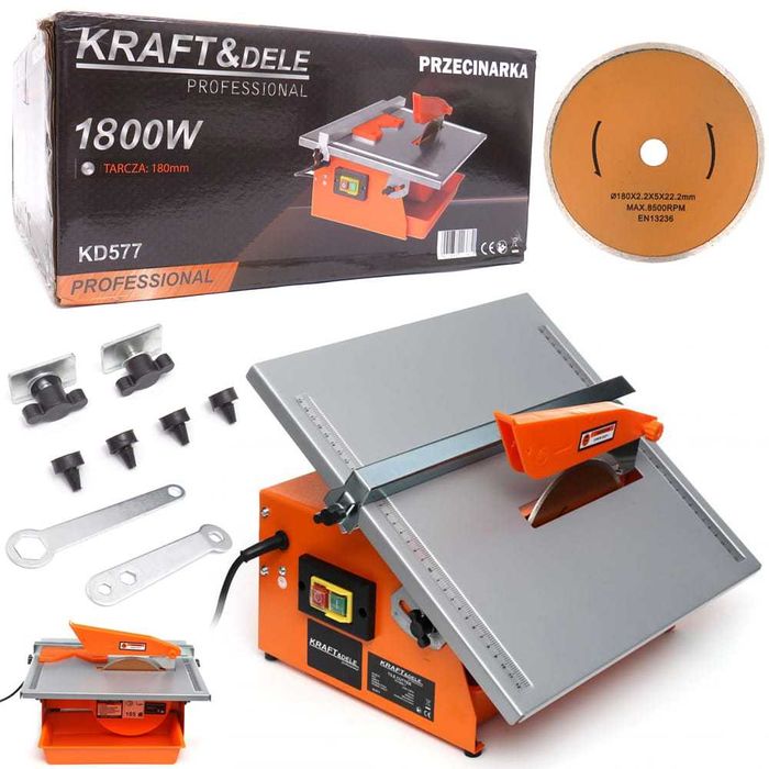 KRAFT&DELE Piła Przecinarka Do Płytek Glazury Krajzega 1800w KD577