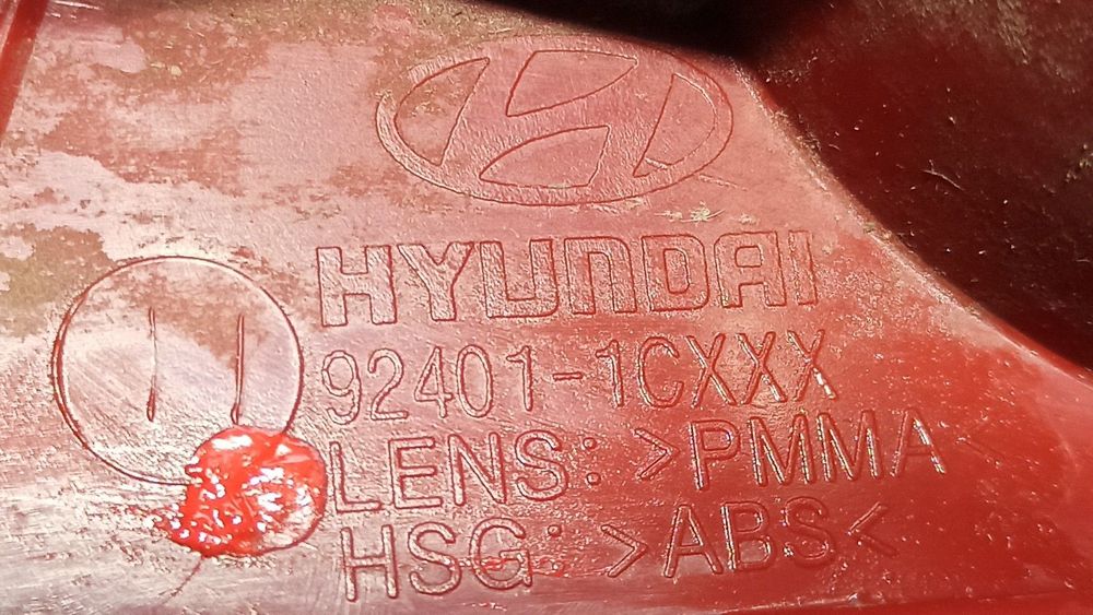 FAROLIM TRASEIRO ESQUERDO HYUNDAI GETZ (TB) 1.1 BáSICO