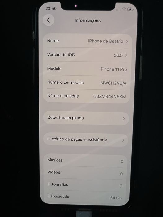 Iphone 11 pro - 64gb