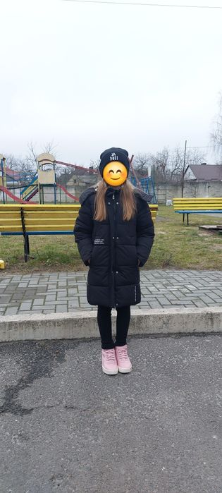 Зимова куртка дитяча на 140