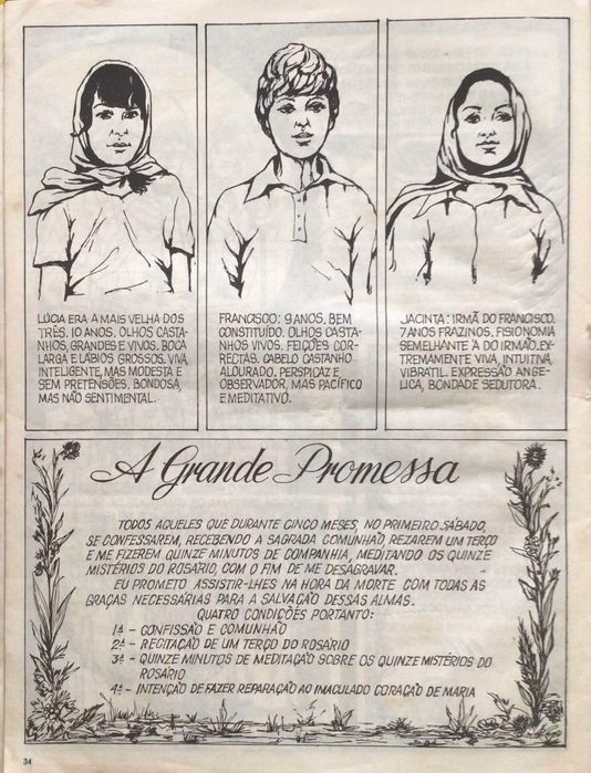 O MILAGRE DE FÁTIMA, de Duarte Gravato - Damaia 1977
