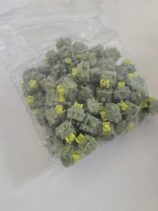 Світчі Outemu Silent Lemon V3 для механічної клавіатури 70шт