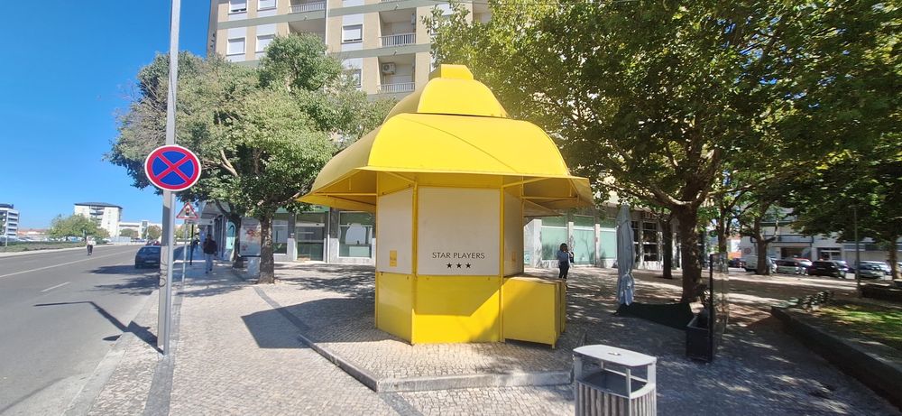 Café quiosque em  Santarém