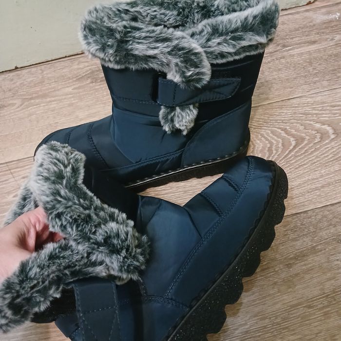 Сапоги зимние, стелька 26,5. Новые