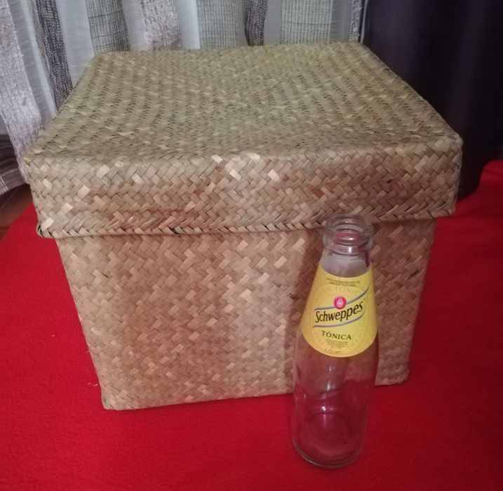 Caixa com tampa Palhinha c/OFERTA *