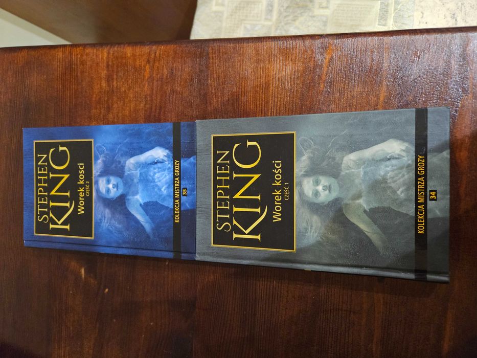 Książka Worek Kości Stephen King, 2 czesci
