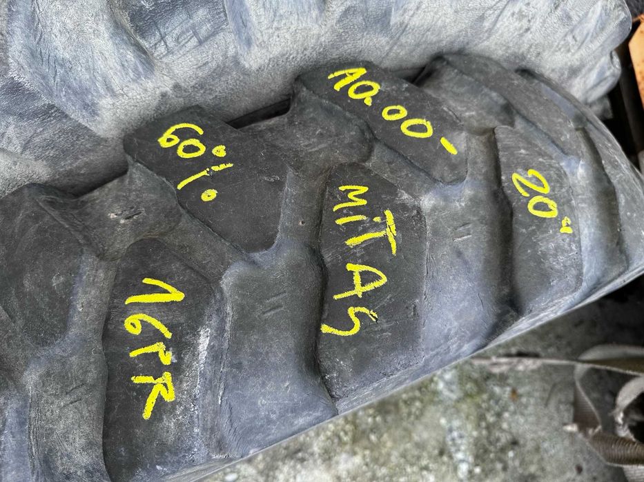 OPONY 10.00-20, 10.00R20, 10R20, 10-20, 10X20, 1000R20 MITAS 16PR (60%