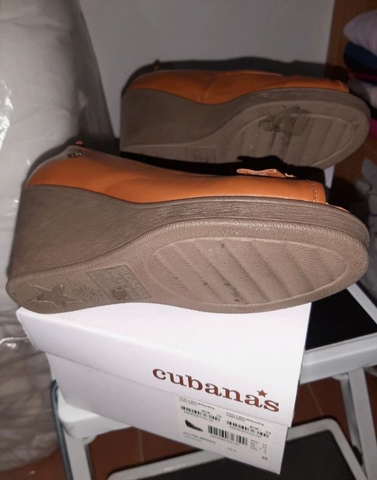 Sapatos Cubanas (como Novos)