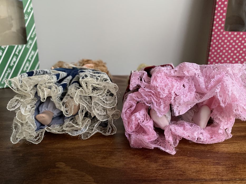 Bonecas de Louça pintadas à mão