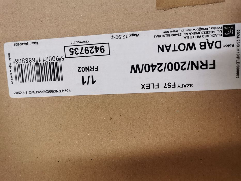 Fronty szafy Flex 200/240 BRW