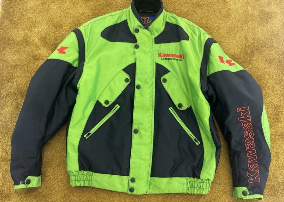 Casaco mota Kawasaki classico