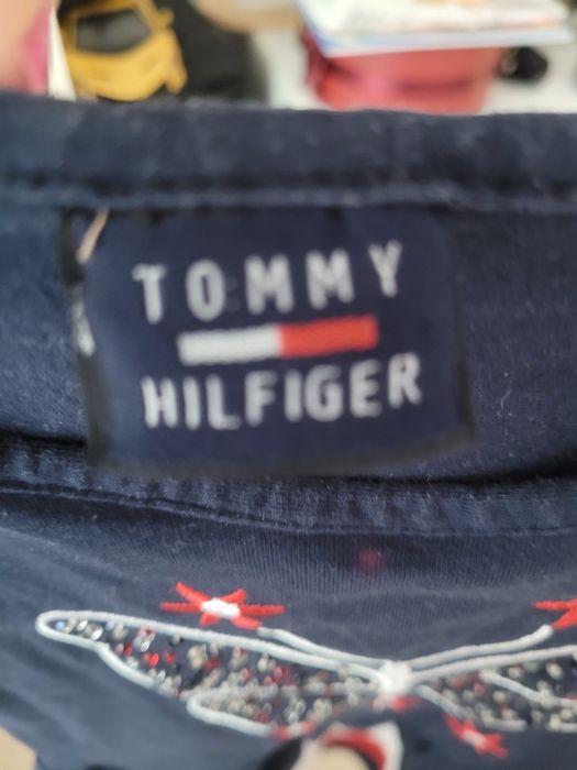 Sukienka Tommy Hilfigier dla dziewczynki
