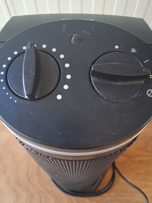 Termoventilador da flama ,faz quente e vento