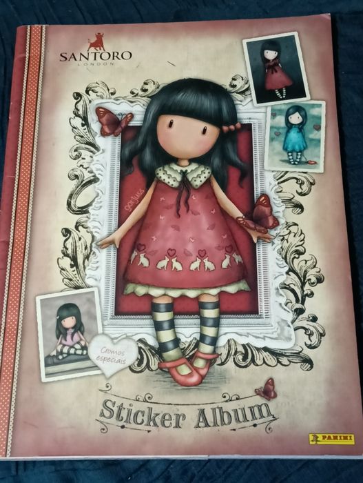 Caderneta de cromos Santoro Panini