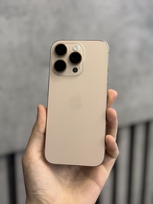 Айфон 16 Про 256Гб Сим Золотой/Десерт (849$) Магазин/Гарантия