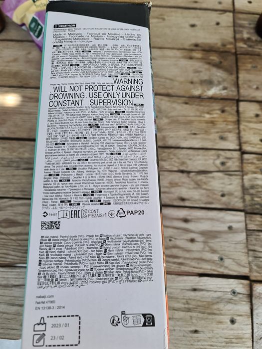 Boia para bebé como nova