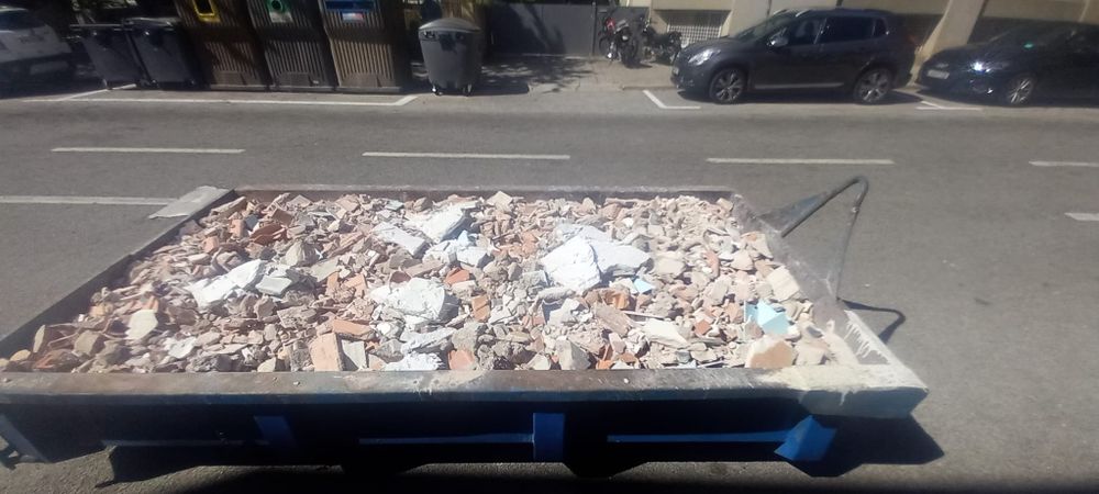 Contentor para entulho Pladur