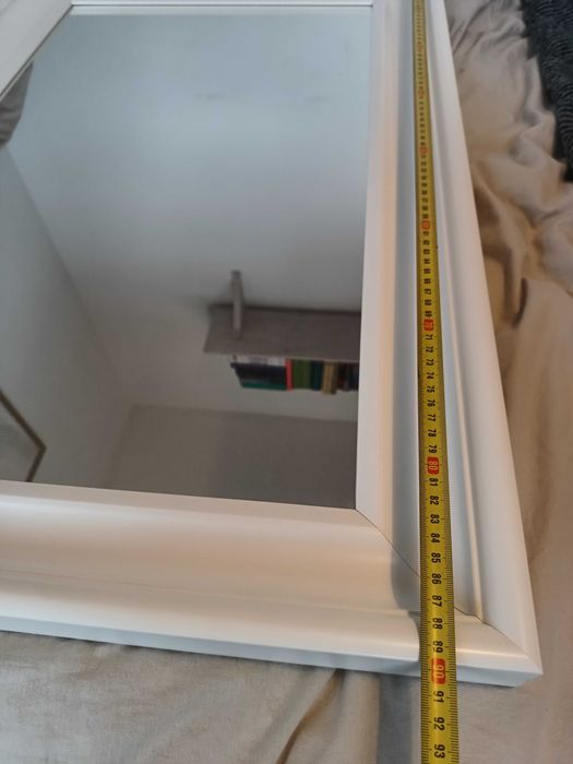 Lustro białe Hemnes IKEA