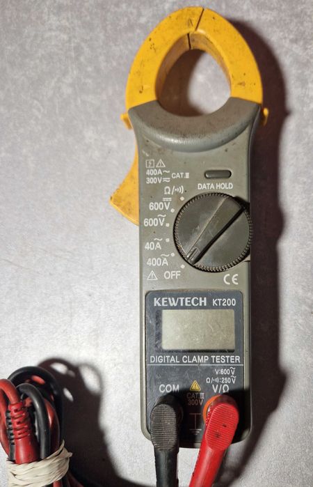 Miernik cęgowy KEWTECH KT200