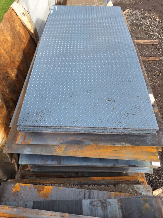 Blacha stalowa ryflowana 3mm 1250-2500