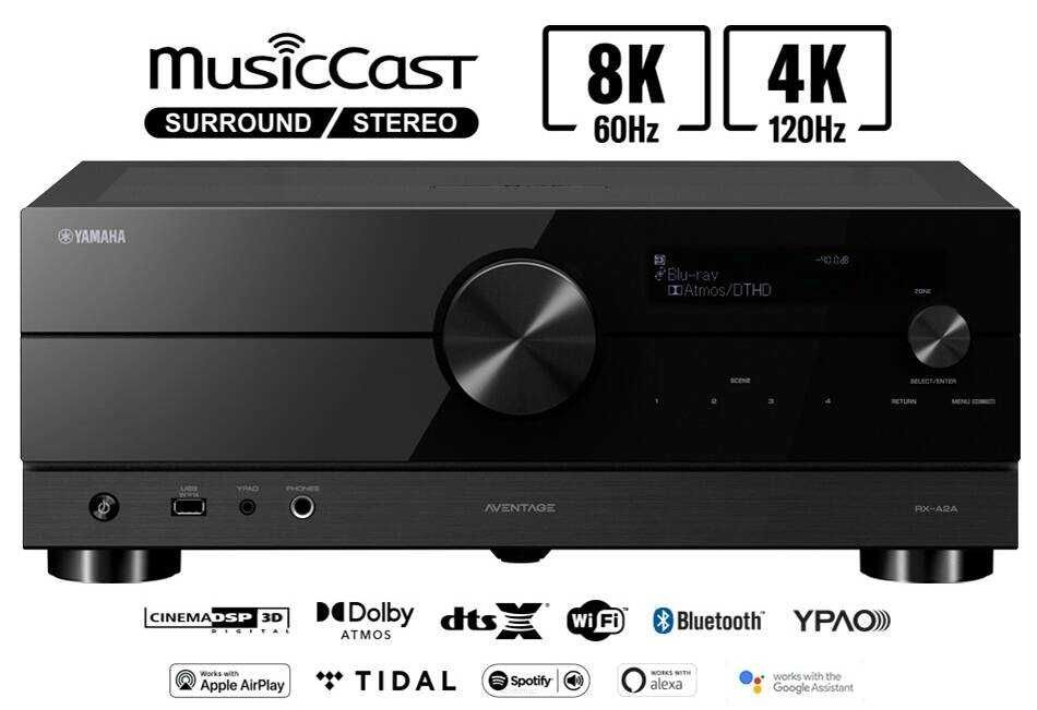 YAMAHA RX-A2A + Klipsch RP-6000F + RP-500C + RP-500M + SPL-120