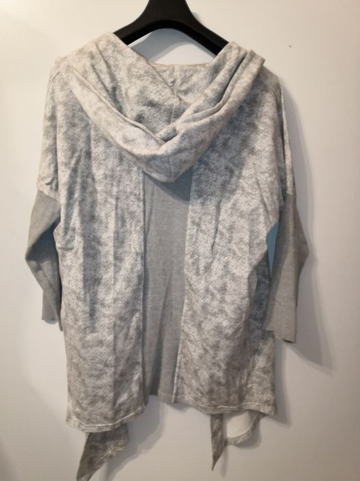 Bluza kardygan szara