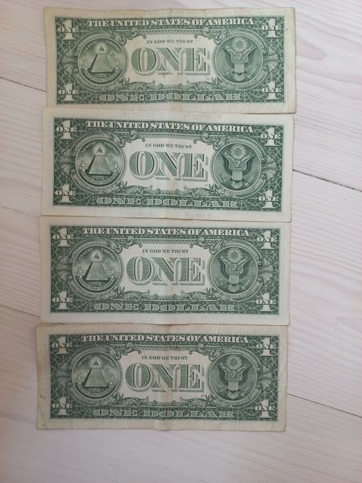 Продам купюри по 1 долару