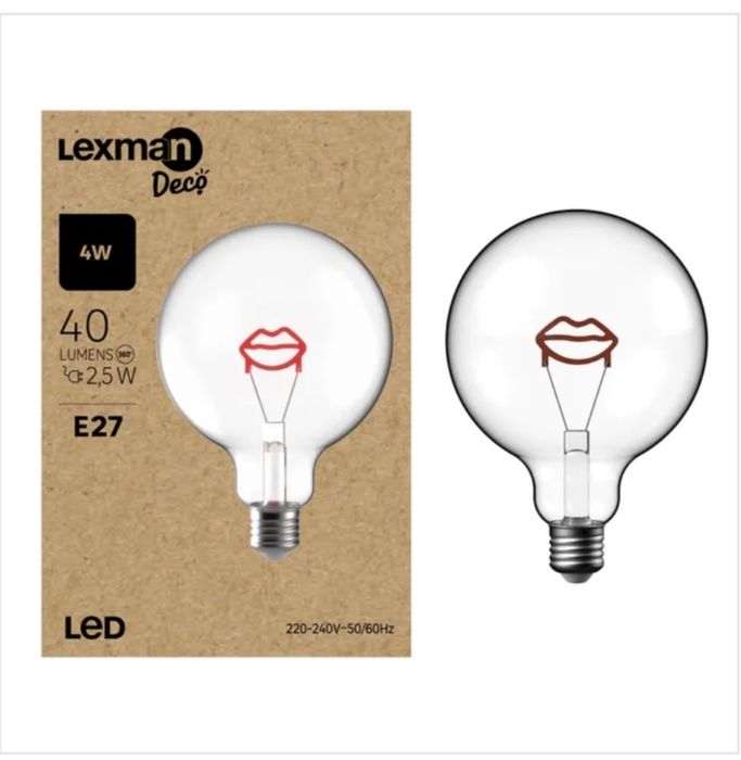 Kiss LED Lamp Leroy Merlin E27 136LM 1800K Lexman