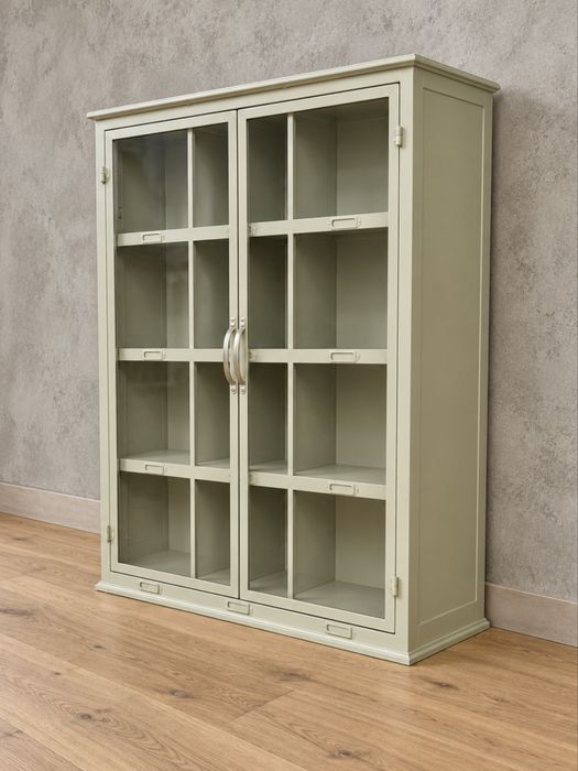 vitrine armario movel coleção estante metal industrial rustico