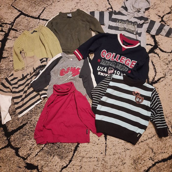 Paka ubrań Bluzy sweterki 92