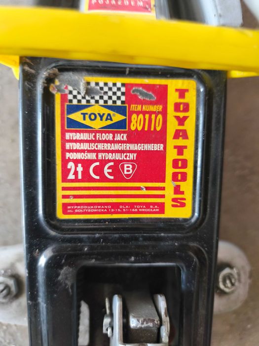 Podnośnik hydrauliczny Toyatools 2T
