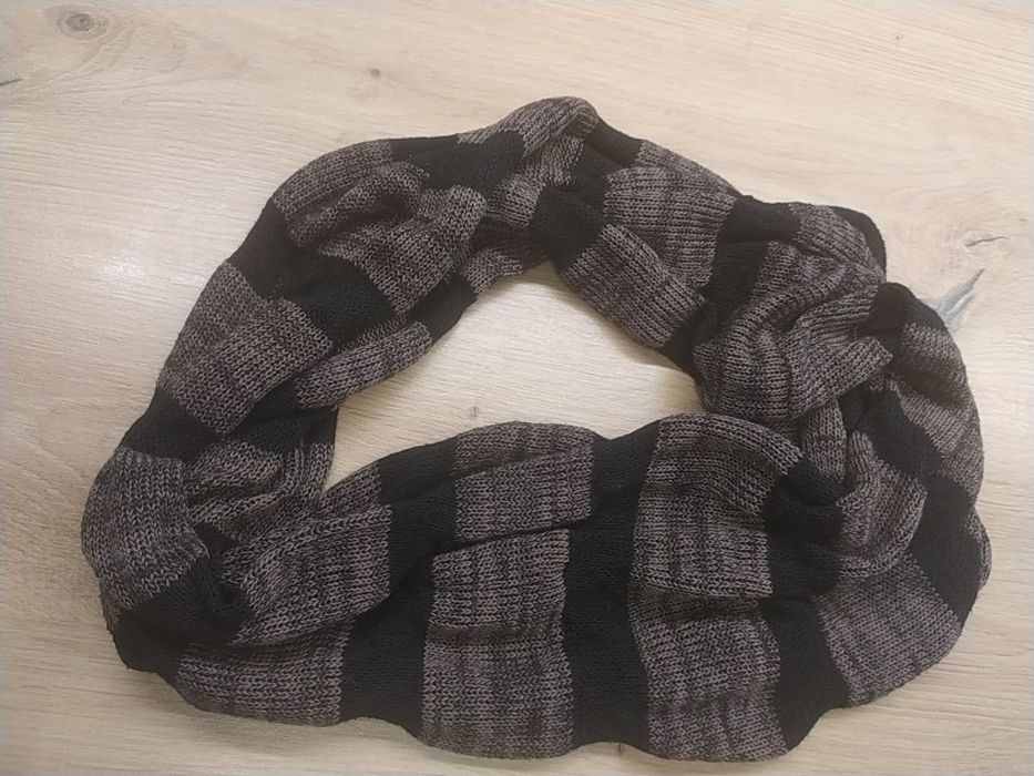 Снуд, хомут, баф, шарф очень теплый шерстяной