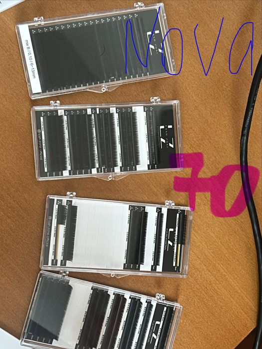 Zestaw dla poczatkujących - przedluzenie rzęs