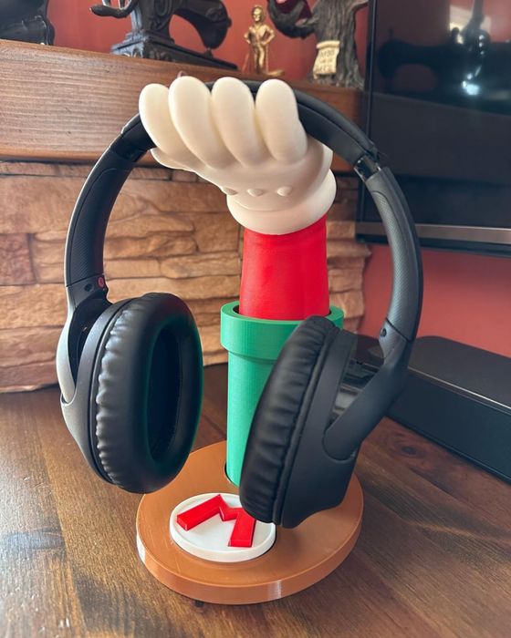 Suporte de auricular - Mario Bros