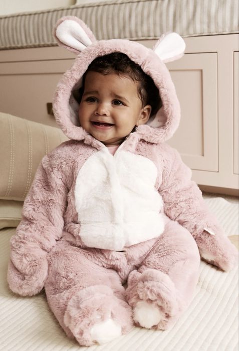 Шикарний зимовий комбінезон Next 9-12 m для немовлят