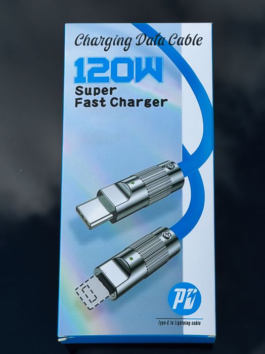 Kabel 1.5m Usb → Usb-C S218-2 | 120W | Super Fast Charging | Metalowe końcówki