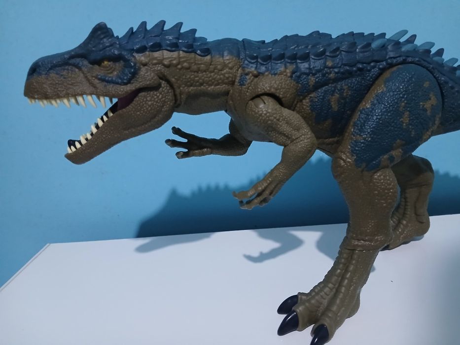 Dinossauros Allossaurus e Chasmossauro Mattel Oficiais