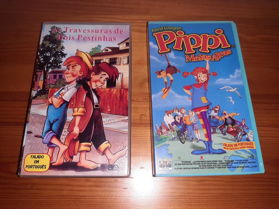 Cassetes VHS Desenhos Animados Vários