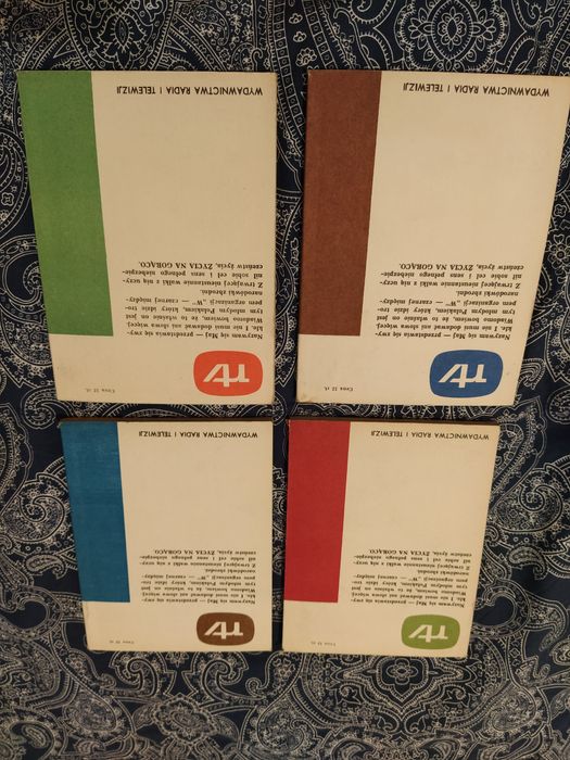 Cztery książki Andrzej Zbych - Monachium, Wiedeń, Bolzano, Tupanaca