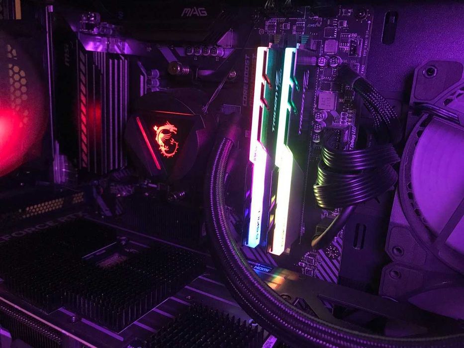 Ryzen 9 5900X. G.Skill DDR4 32 GB. MAG B550 TORPEDO