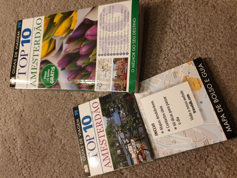 Top Ten Amesterdão + Mapa de Bolso