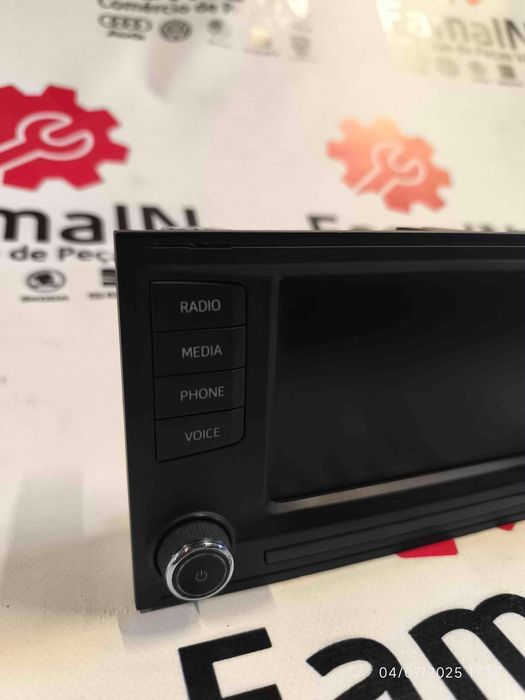 Display / Ecrã de Informações SEAT LEON 2.0 TDI (135 kW / 184 cv) [09.2012 - 08.2020] 5F0919603A (OEM) | QFSE202D (OEM)